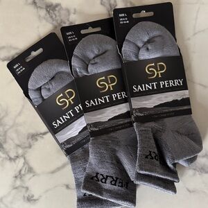 Saint Perry Wool Blend Socks (3 pair bundle)